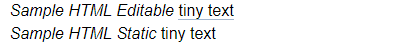 HTML on one line